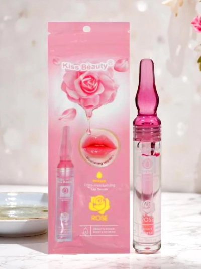 Rosiger Lippen-Gloss Ultra-Feuchtigkeitsspendend