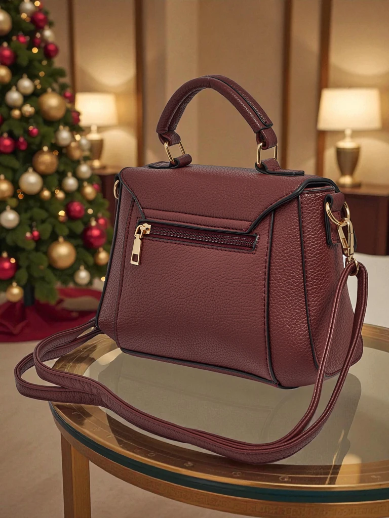 Kleine Damenhandtasche aus Öko-Leder Fioren