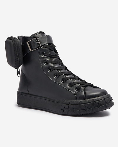 Schwarze Damen-Sportschuhe mit Etui Efiffe- Footwear