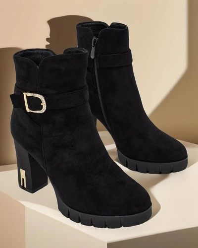 Royalfashion Damen Stiefeletten mit hohen Absätzen Molin