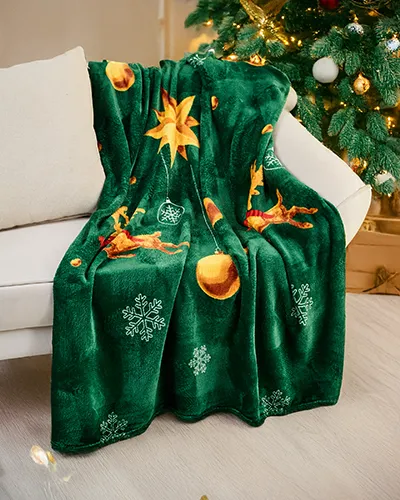 Royalfashion Weihnachtsdecke 160x200