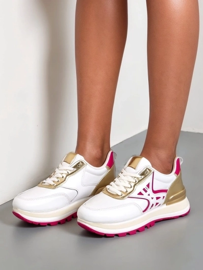 Royalfashion Damensneaker mit Glitzer Senues