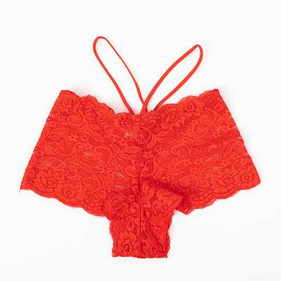 Rote Brasil-Spitze - Schuhe