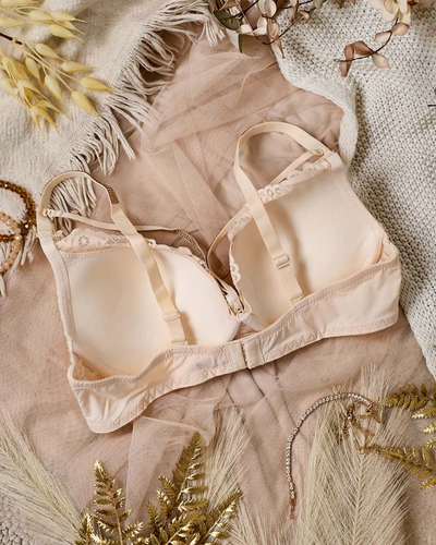 Royalfashion Damen-BH mit Spitzenverzierung