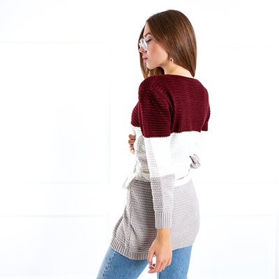 Cardigan Damen bunt mit Taschen - Kleidung