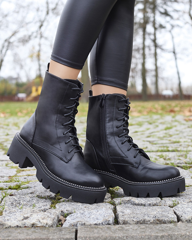 Damen Schnuerboot Boots Schuhe Damen GÃ¼nstig Schuhe Frauen