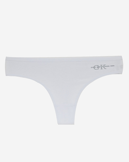 Weißer Damen-String aus Baumwolle - Unterwäsche
