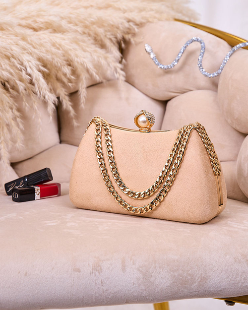 Жіночий клатч Royalfashion Бежевий