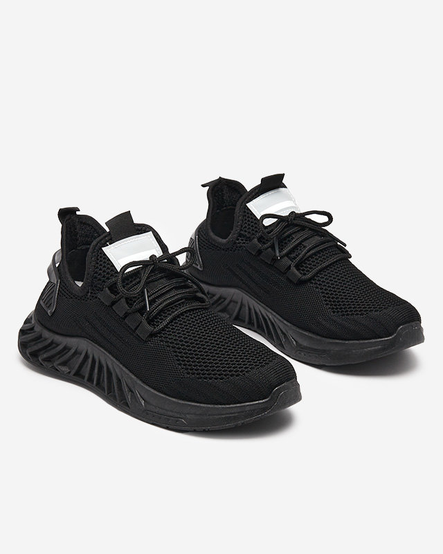 Royalfashion Damen Stoff Sportschuhe in schwarz Ltoti