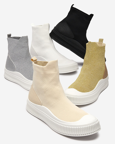 Silber Damen Bejoko Sneakers - Footwear