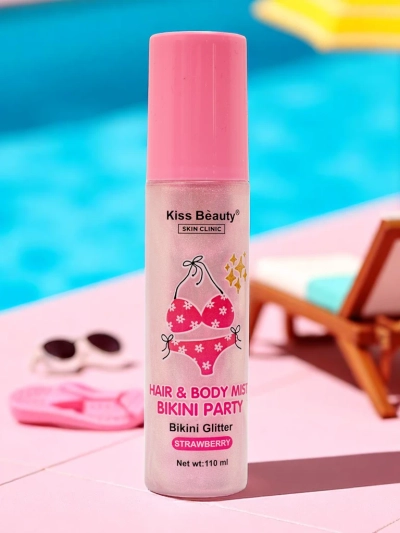 Summer Spray - Рідкий хайлайтер для волосся та тіла Полуниця