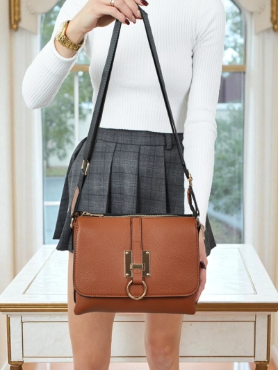 Kleine Damenhandtasche aus Öko-Leder Luniva