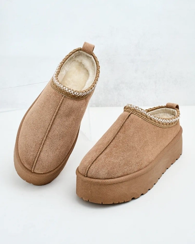 Royalfashion Damen Zommy Kurzstiefel a'la Schneestiefel
