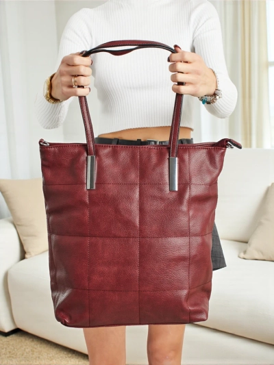 Damen Shopper Handtasche Tessira aus Öko-Leder