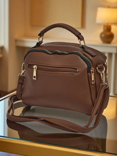 Kleine Damenhandtasche aus Öko-Leder Melisse