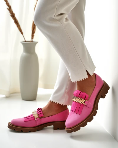 Royalfashion Damen-Eco-Suede-Mokassins Mare Nostrum