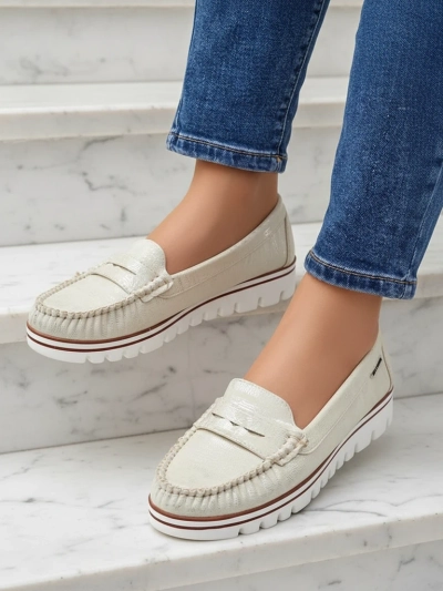 Royalfashion Damen-Eco-Suede-Mokkasins Bellisse