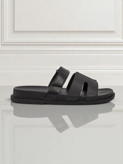 Royalfashion Damen-Pantoletten aus Öko-Leder FlexiComfi