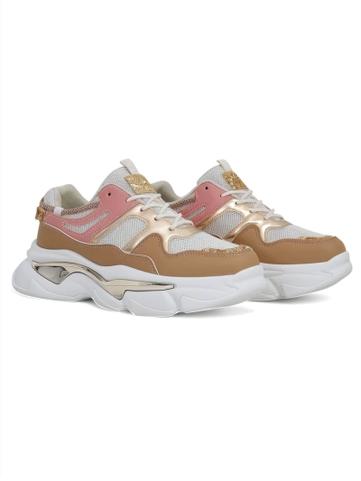 Royalfashion Damenschuhe auf einer dickeren Sohle Lesalli