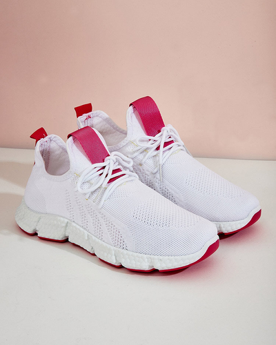 Baym Sportschuhe für Damen in Weiß und Rosa - Schuhe
