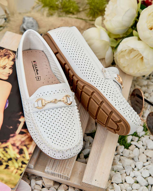 Royalfashion Жіночі ажурні мокасини Mill