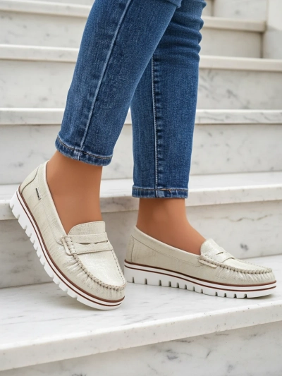 Royalfashion Damen-Eco-Suede-Mokkasins Bellisse
