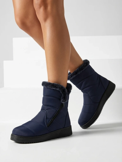 Royalfashion Damen Schneestiefel im Boot-Style Baccinis