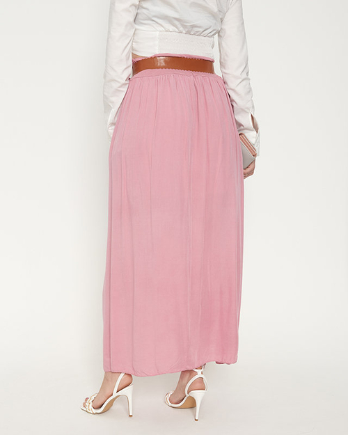 Темно-рожева жіноча спідниця