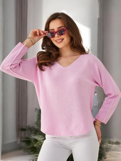Royalfashion Damen dünner Viskosepullover