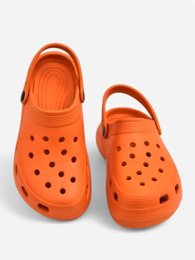 Royalfashion Damen Durchbrochene Gummi Flip-Flops Dellosa