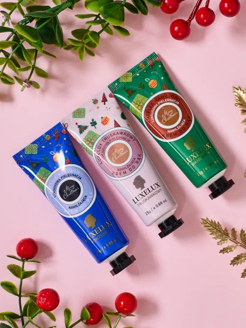 Набір кремів для рук Luxelux до Різдва з серії Botanical Essence 25 г