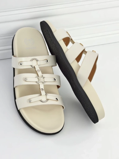 Royalfashion Damen R\[U+00F6\]mersandalen Roma