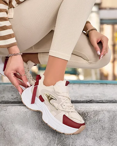 Royalfashion Damen isolierte Turnschuhe Nozir