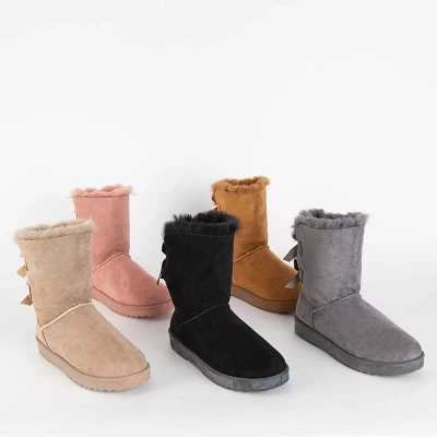 OUTLET Kamel-Schneestiefel für Damen Izzuni- Footwear