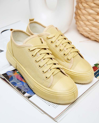 Royalfashion Damen Klassische Schnürsneaker Seleas
