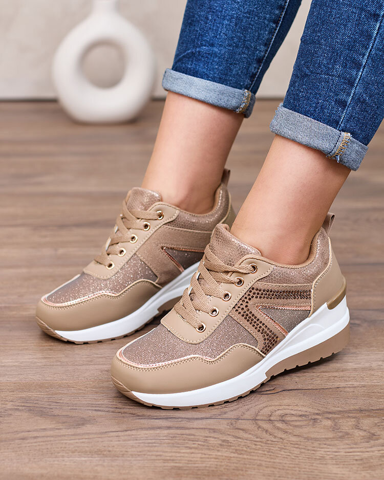 Royalfashion Sportliche Damen-Sneakers mit Plateau Lacyrllia