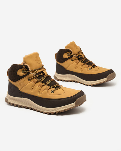 Royalfashion Kamelfarbene Herren-Trapper Jekouia