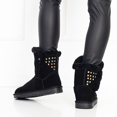 Чорні жіночі чоботи Lodgi