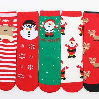 Weihnachtssocken 5er-Pack - Unterwäsche
