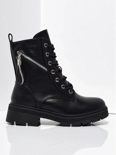 Damen Worker Boots Kassira mit Verzierungen