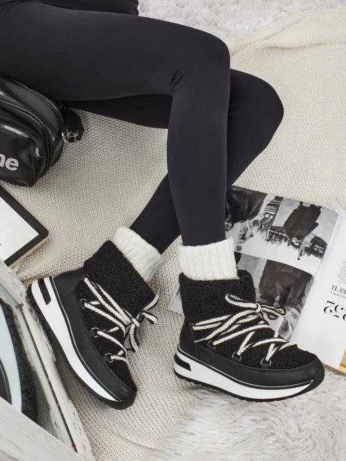 Черевики a'la снігоходи жіночі з хутром Verruna