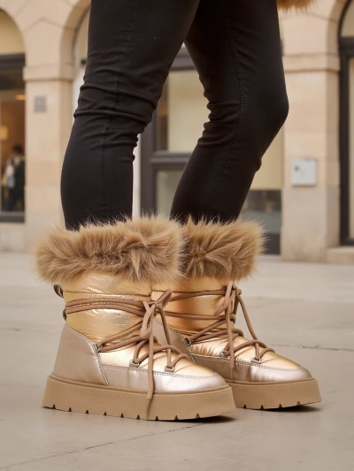 Royalfashion Damen Schneestiefel Melioz