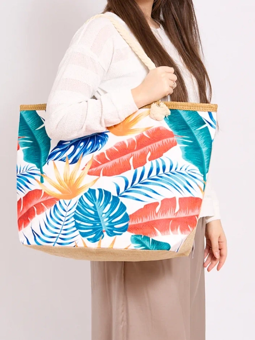 Royalfashion Велика тканинна сумка з принтом