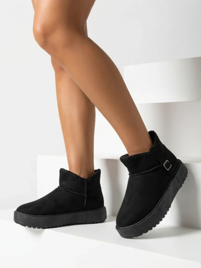 Royalfashion Kurze Schneestiefel für Damen Ewioz