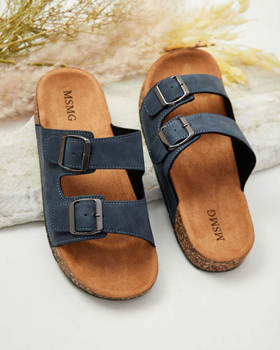 Royalfashion Чоловічі шльопанці з пряжками Foumyn