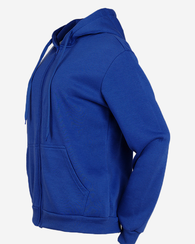 Marineblaues Sweatshirt mit Kapuze für Damen - Kleidung