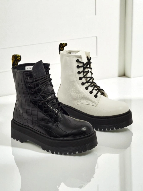 Жіночі ботильйони-робочі з тисненням Arvessa