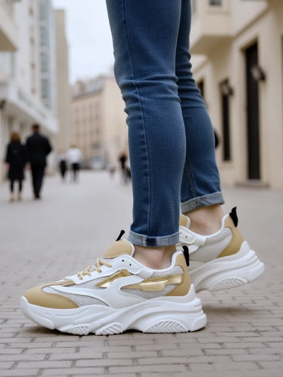Royalfashion Damen Plattform Sneakers Sogorra