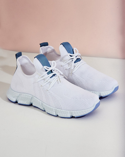 Baym Damen-Sportschuhe in Weiß und Blau - Schuhe