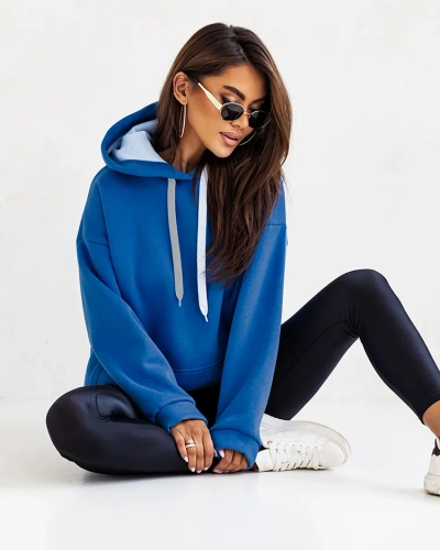 Royalfashion Damen Oversize-Kapuzenpullover